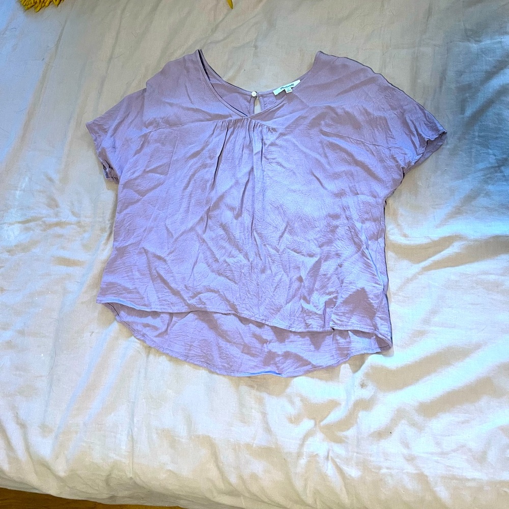 Madewell Lilac Top